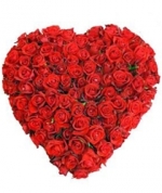 40 ROSES HEART SHAPE ARRANGEMENT