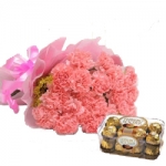 Gorgeous Carnation N Chocolate