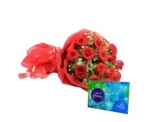 20 Red Rose With Celebration