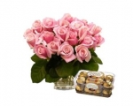 20 Pink Rose N Ferrero Rocher