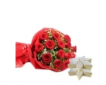 12 Roses N Kaju Katli