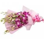 Beautiful 6 Purple Orchids