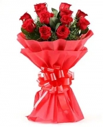 Exotic 12 Red Roses