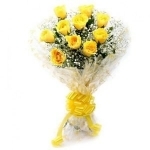 Bright Yellow Roses