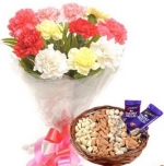 Carnation With Dry Fruit