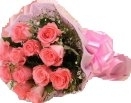 Beautiful 15 Pink Roses