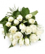 Divine 20 White Roses