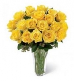 Yellow Delight In Vase