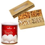 Dry Fruit With Rasgulla