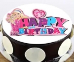 Birthday Chocolate Cream Cake